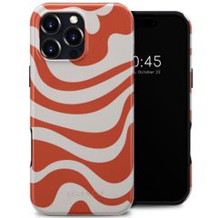 Selencia Coque arrière Vivid Tough avec MagSafe iPhone 16 Pro Max - Dream Swirl Orange