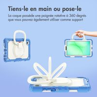 imoshion Coque tablette kidsproof Rugged Samsung Galaxy Tab A11 Plus / A9 Plus - Bleu