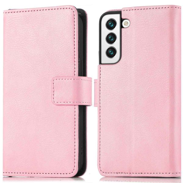 imoshion Étui de téléphone portefeuille Luxe Samsung Galaxy S22 - Rose