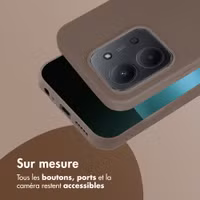 imoshion Coque Couleur Xiaomi Redmi 15C (5G) - Marron