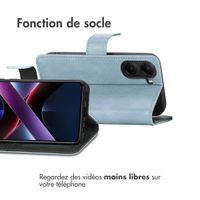 imoshion Étui de télephone portefeuille Xiaomi Poco X7 Pro - Bleu foncé