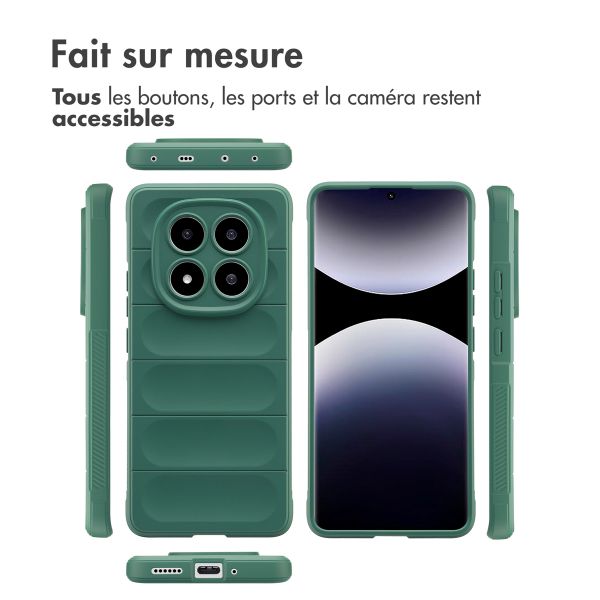 imoshion EasyGrip Backcover Xiaomi Redmi Note 14 Pro (5G) - Vert foncé