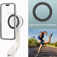 Spigen Trépied Selfie Stick MagSafe - avec télécommande - Universel - 74CM - Dune Beige