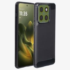 imoshion Coque Brushed Motorola Edge 70 - Noir