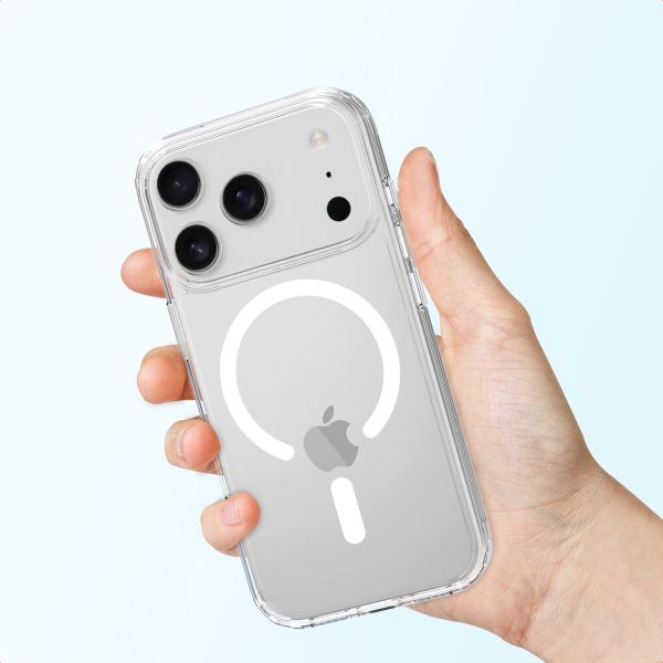 Accezz Coque arrière Xtreme Impact avec MagSafe Apple iPhone 17 Pro - Transparent