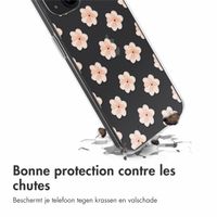 imoshion Coque Design iPhone 13 - Floral Peach