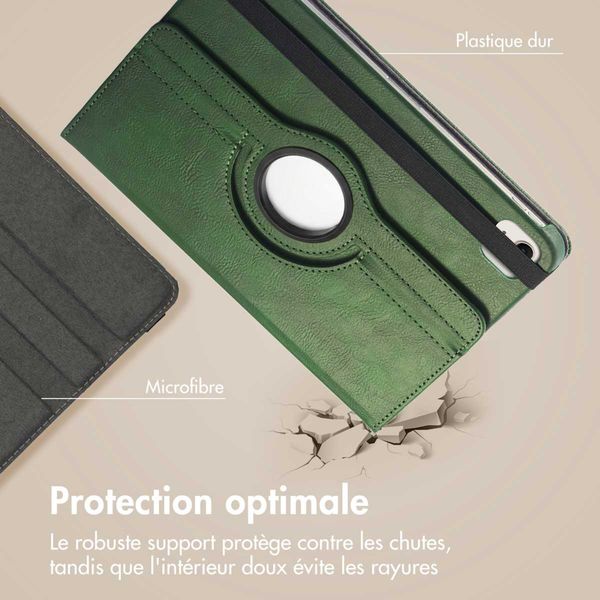 imoshion Coque tablette rotatif à 360° Apple iPad Air 13 pouces (2026) M4 / (2025) M3 / (2024) M2 - Vert