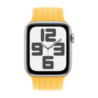 Apple Bracelet Solo tressé Apple Watch | 38/40/41/42 mm - Taille 2 - Sunshine