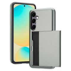 imoshion Coque arrière avec porte-cartes Samsung Galaxy S24 FE - Vert foncé