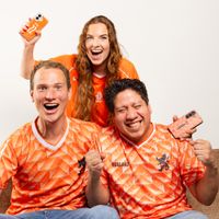 Crée ta propre coque arrière Nederlands Elftal Apple iPhone 15 Pro - Équipe nationale néerlandaise '88