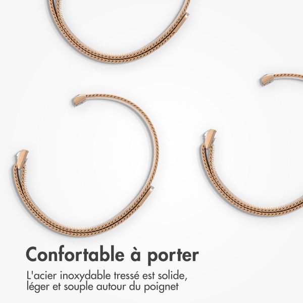 imoshion Bracelet magnétique milanais Google Pixel Watch 3 / 4 (45 mm) - Rose Gold