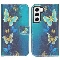 imoshion Coque silicone design Samsung Galaxy S22 - Blue Butterfly