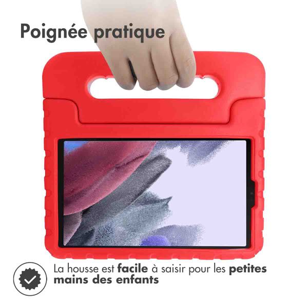 imoshion Coque kidsproof avec poignée Galaxy Tab A7 Lite - Rouge