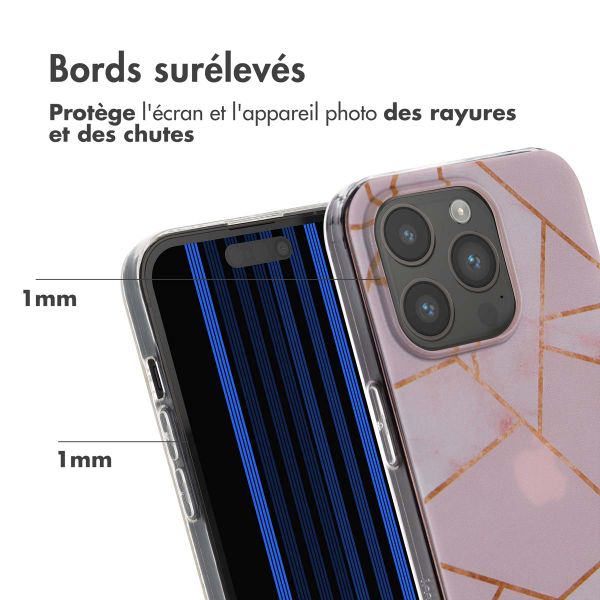 imoshion Coque Design Apple iPhone 15 Pro - Pink Graphic