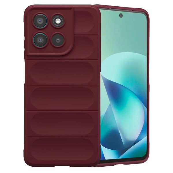 imoshion EasyGrip Backcover Motorola Moto G57 Power - Aubergine