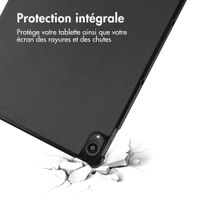 imoshion Coque tablette Trifold Lenovo Tab P11 / P11 Plus - Noir