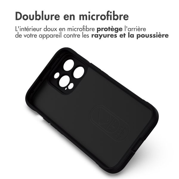 imoshion Coque arrière EasyGrip iPhone 13 Pro Max - Noir