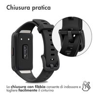 imoshion Bracelet silicone Huawei Band 6 / Honor Band 6 - Noir