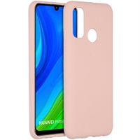 Accezz Coque Liquid Silicone Huawei P Smart (2020) - Rose