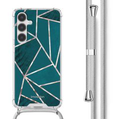 imoshion Coque Design avec cordon Samsung Galaxy S24 - Petrol Green Graphic