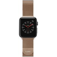 Laut Steel Loop Apple Watch Series 1-10 / SE / Ultra (2) - 42/44/45/46/49 mm - Dorée