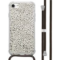 imoshion Coque Design avec cordon Apple iPhone SE (2022 / 2020) / 8 / 7 - Desert Dots