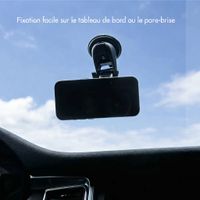 imoshion Support de téléphone pour voiture - Magnétique - Tableau de bord / Pare-brise - Noir