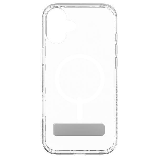 ZAGG Coque Crystal Palace Snap KickStand avec MagSafe iPhone 16 - Transparent