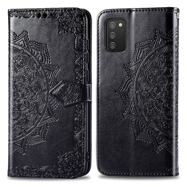 imoshion Etui de téléphone portefeuille Mandala Samsung Galaxy A03s - Noir