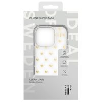 iDeal of Sweden Coque arrière Mirror Apple iPhone 16 Pro Max - Golden Hearts