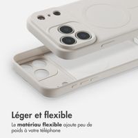 imoshion Coque Couleur avec MagSafe Apple iPhone 17 Pro Max - Beige
