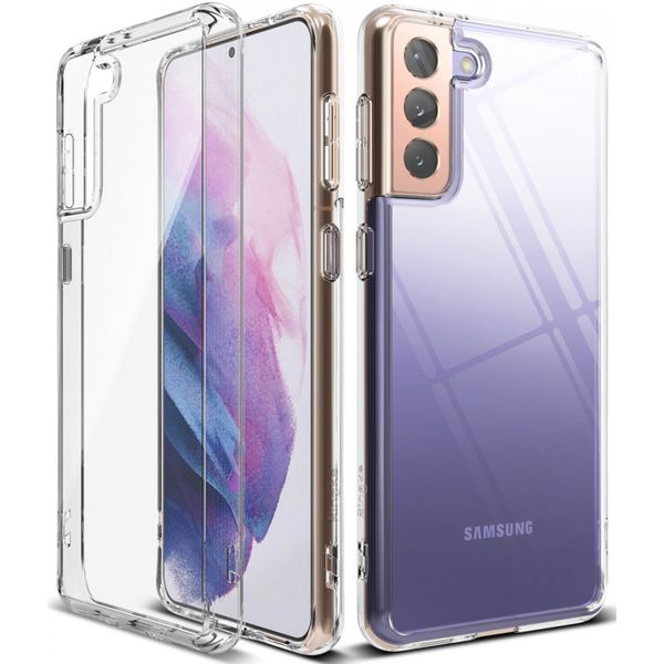 Ringke Coque Fusion Samsung Galaxy S21 Plus - Transparent