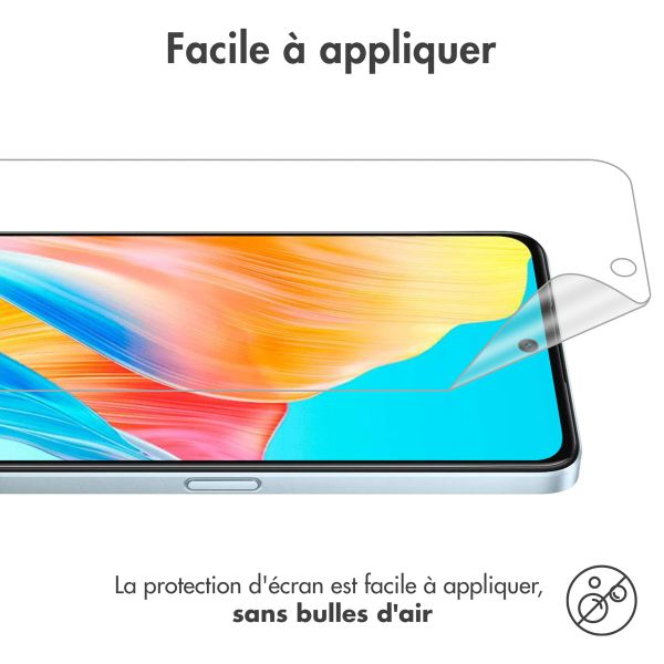 imoshion Protection d'écran Film 3 pack Oppo A98 / A79 / A58 - Transparent