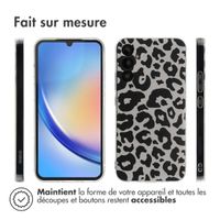 imoshion Coque Design Samsung Galaxy A34 (5G) - Leopard Transparent