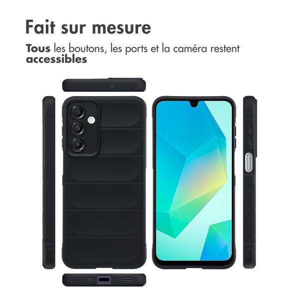 imoshion Coque arrière EasyGrip Samsung Galaxy A16 5G - Noir