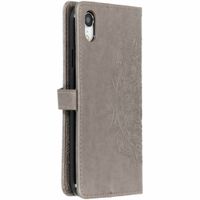 Etui de téléphone portefeuille Mandala iPhone Xr
