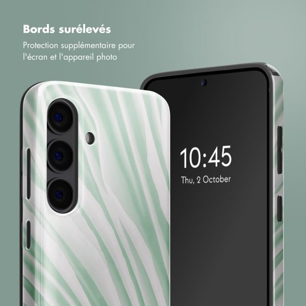 Selencia Coque arrière Vivid Samsung Galaxy S24 - Nature Grayed Jade