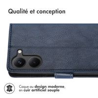 imoshion Étui de télephone portefeuille de luxe Xiaomi Poco X8 Pro - Bleu foncé