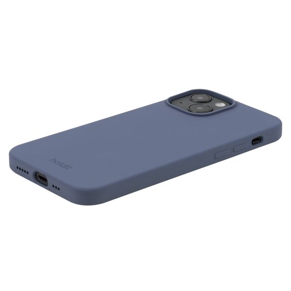 Holdit Coque Silicone Apple iPhone 14 / 13 - Pacific Blue