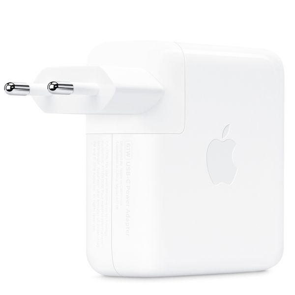 Apple Adaptateur secteur USB-C original - Chargeur - 61W - Blanc