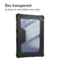 Accezz Coque tablette Rugged Trifold Samsung Galaxy Tab A9 Plus - Noir