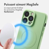imoshion Coque Couleur avec MagSafe Apple iPhone 14 Pro Max - Vert