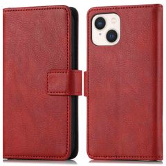 imoshion Étui de téléphone portefeuille Luxe iPhone 14 - Rouge