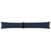 Samsung Bracelet en cuir hybride original D-Buckle Normal M/L Galaxy Watch 6 / 6 Classic / 5 / 5 Pro - Indigo