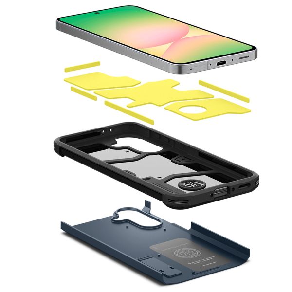 Spigen Coque Tough Armor Samsung Galaxy A36 - Metal Slate