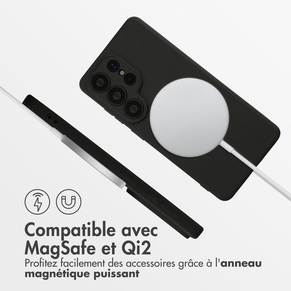 imoshion Coque Couleur avec MagSafe Samsung Galaxy S26 Ultra - Noir