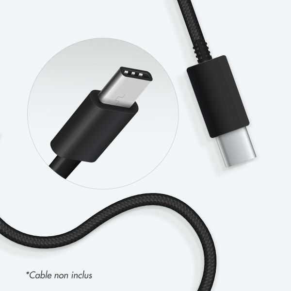 imoshion Adaptateur secteur 65 watts | 2x USB-C + 1x USB-A - Noir