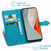 imoshion Etui de télephone Mandala OnePlus Nord N100 - Turquoise
