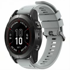 imoshion Bracelet QuickFit® en silicone  - Connexion Garmin 26 mm - Gris