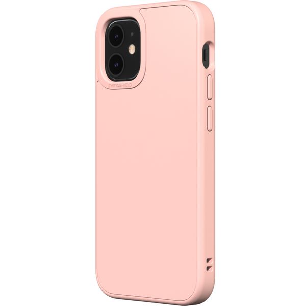 RhinoShield Coque SolidSuit iPhone 12 Mini - Classic Blush Pink